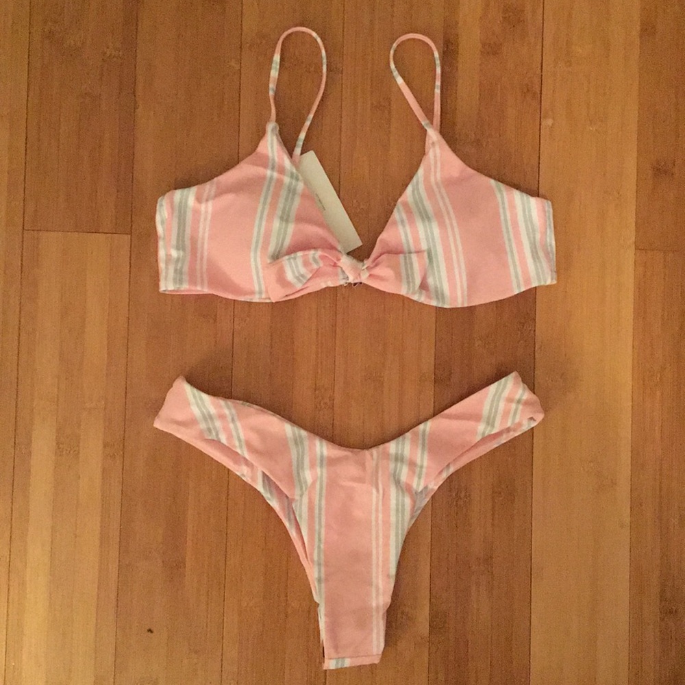 Never-worn/NWT pink bikini